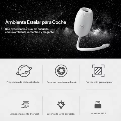 Proyector USB con Luz Nocturna